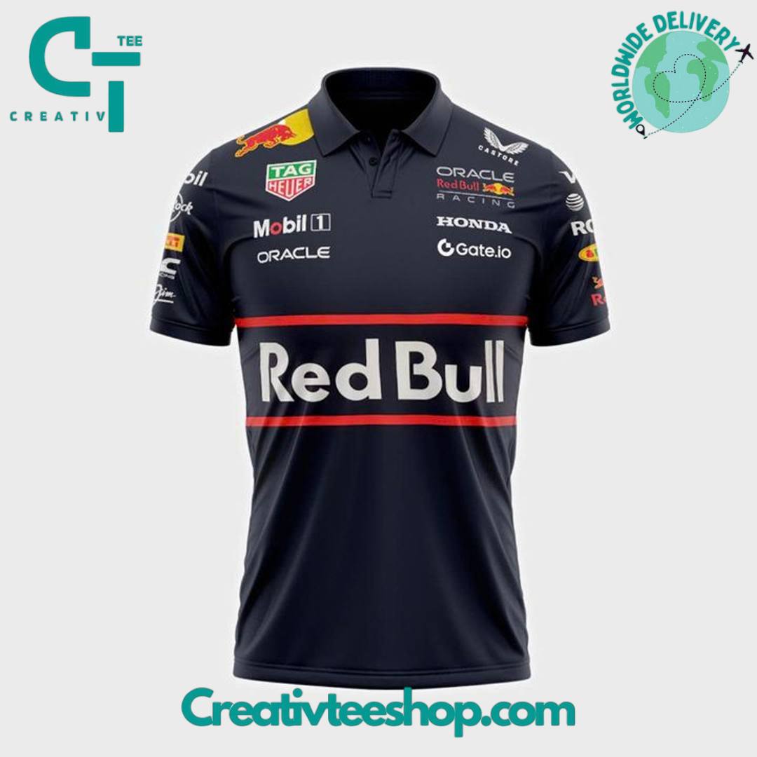 Oracle Red Bull Racing x Barcelona Spanish Grand Prix 2025 Polo Shirt