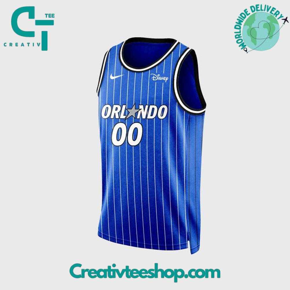 Orlando Magic “The Star Uniform 2025” Personalized Basketball Jersey – Blue