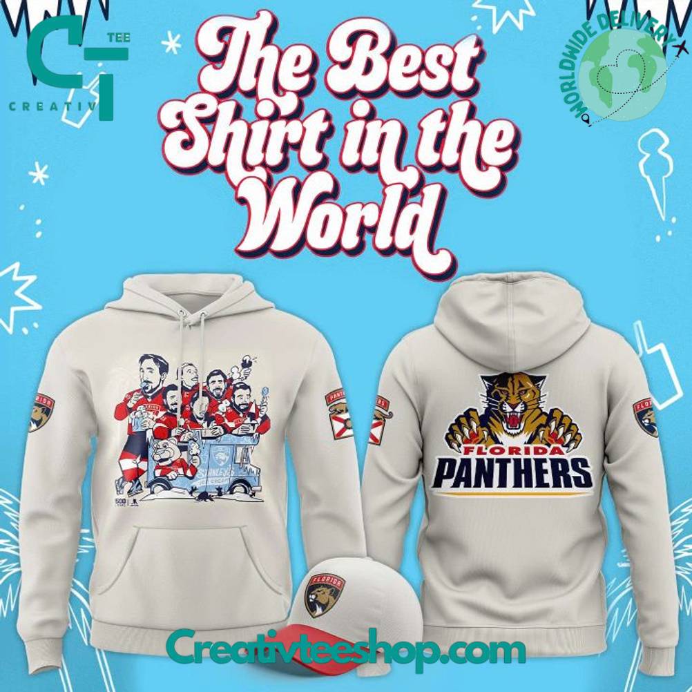 Florida Panthers Ice Cream Scoops Graphic Limited Edition Hoodie