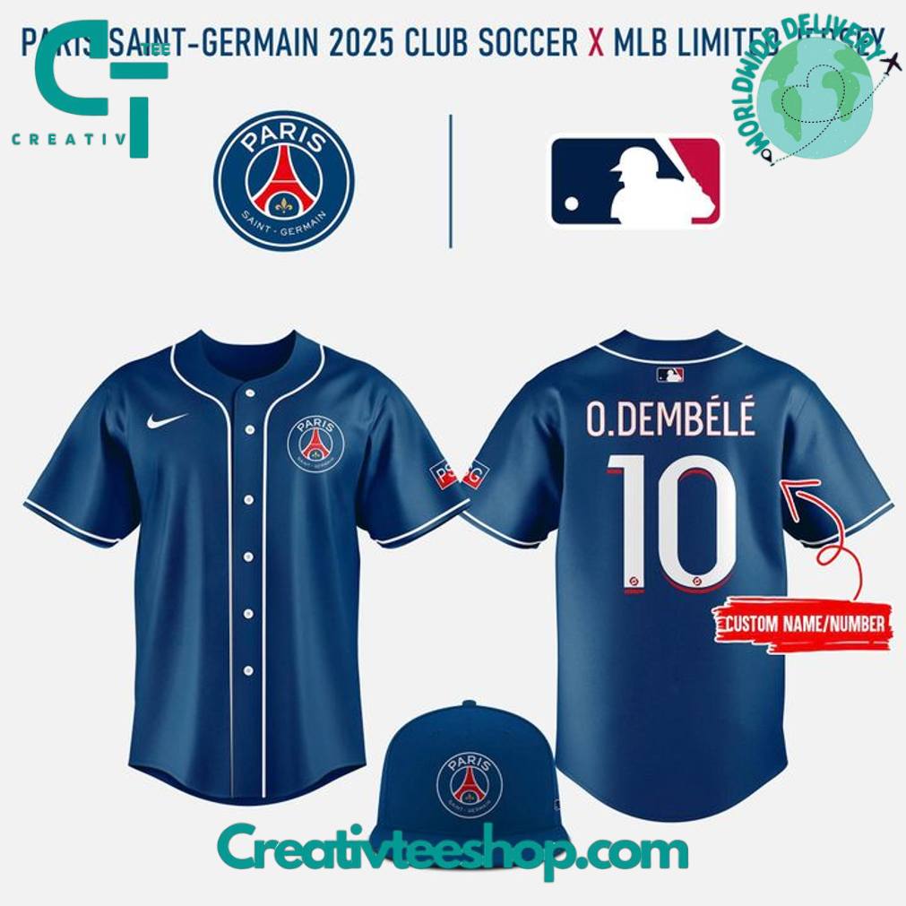Paris Saint-Germain x Club World Cup Limited Edition Baseball Jersey