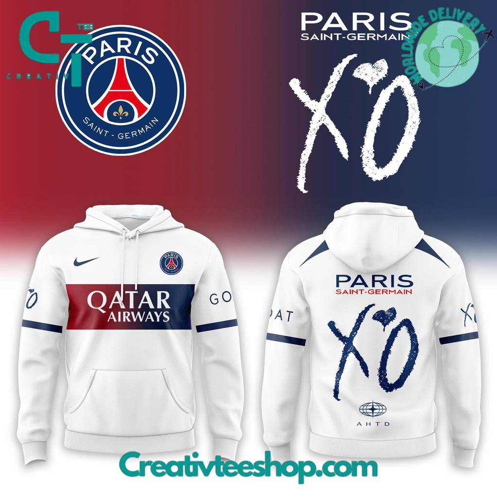 Paris Saint-Germain x XO Away Kits Design Special Edition Hoodie