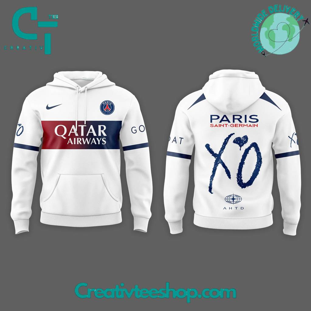 Paris Saint-Germain x XO Away Kits Design Special Edition Hoodie