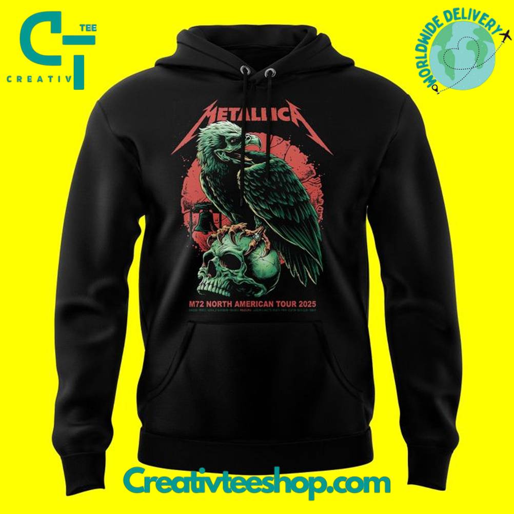 Philadelphia Eagles x Metallica M72 World Tour TAKEOVER Special Hoodie