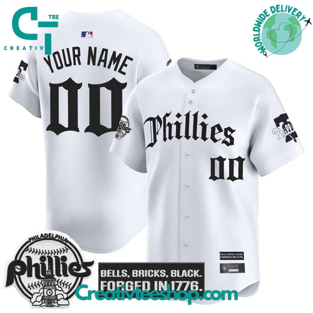 Philadelphia Phillies ‘Gothic Liberty Edition’ Special Baseball Jersey