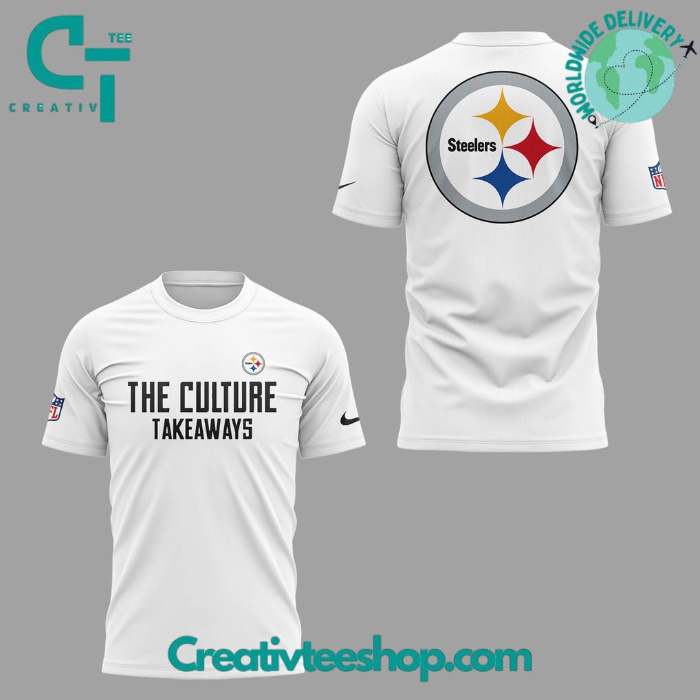 Pittsburgh Steelers “The Culture Takeaways” Special White Tee