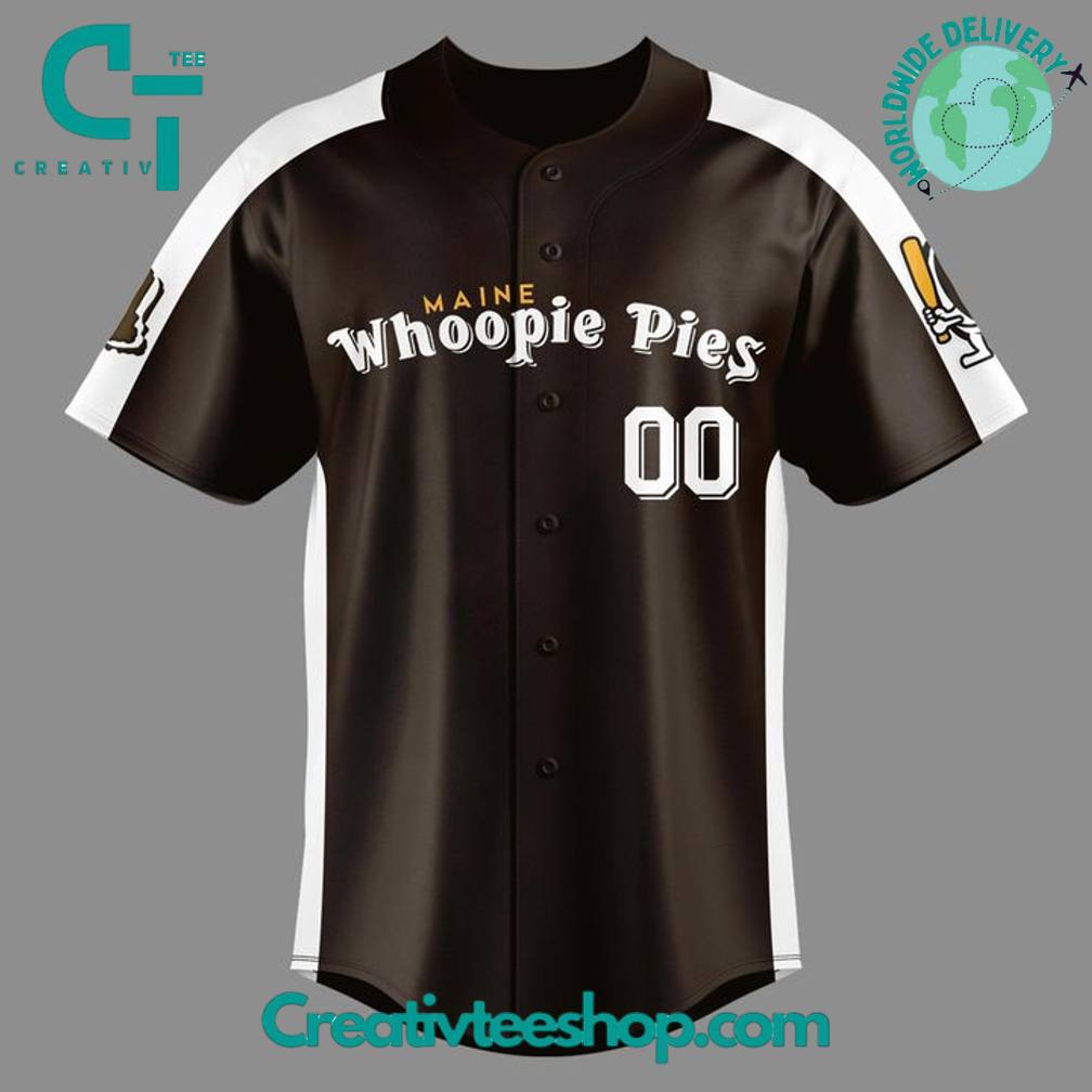 Portland Sea Dogs x Whoopie Pie Special New Baseball Jersey