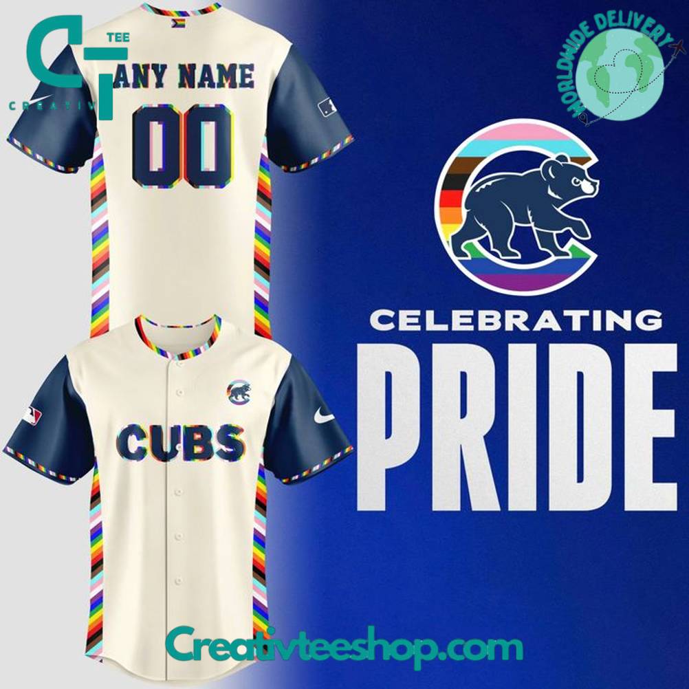 Chicago Cubs x Celebrate Pride Month 2025 Special Baseball Jersey