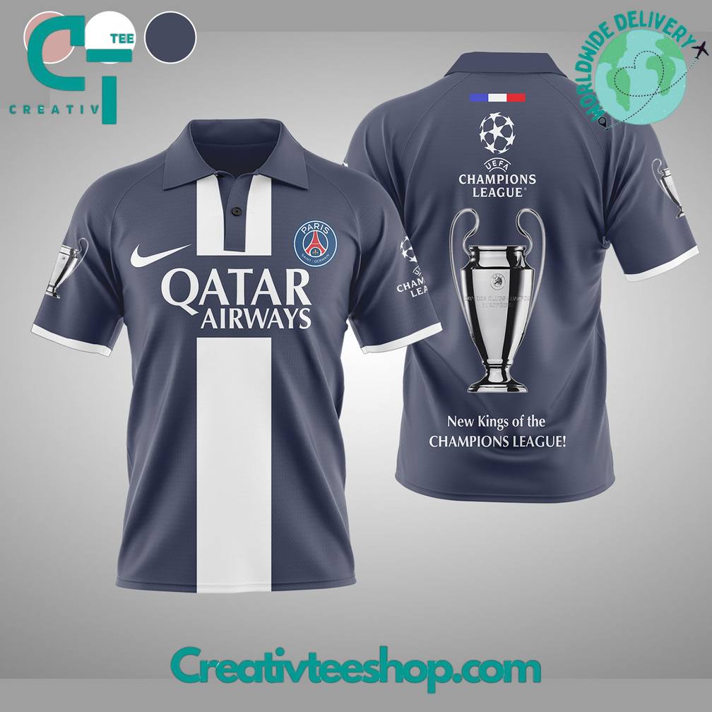 Paris Saint Germain “New King of UCL” Polo Shirt