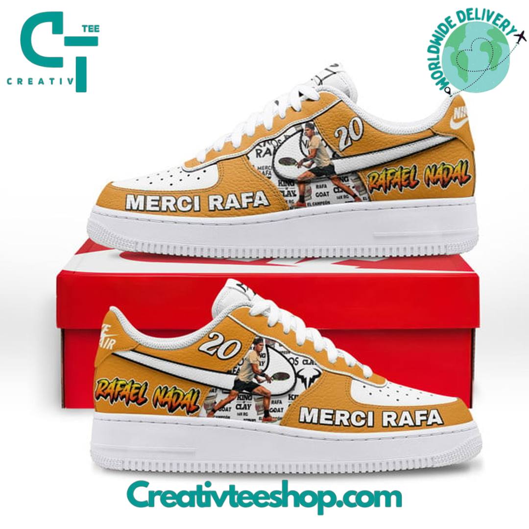 Rafael Nadal “Merci Rafa” Special Air Force 1 Sneaker