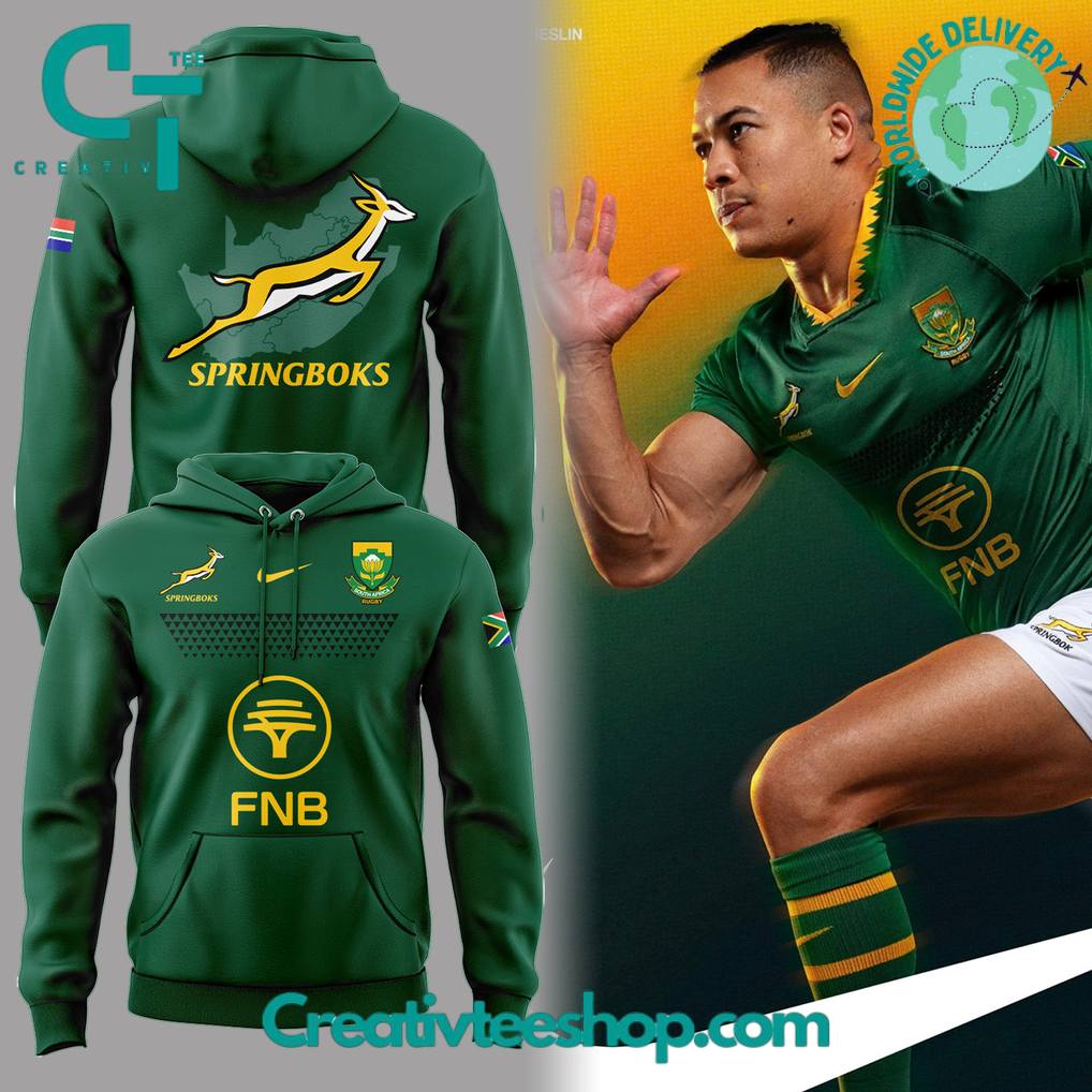 South Africa Springboks 2025 New National Team Special Hoodie