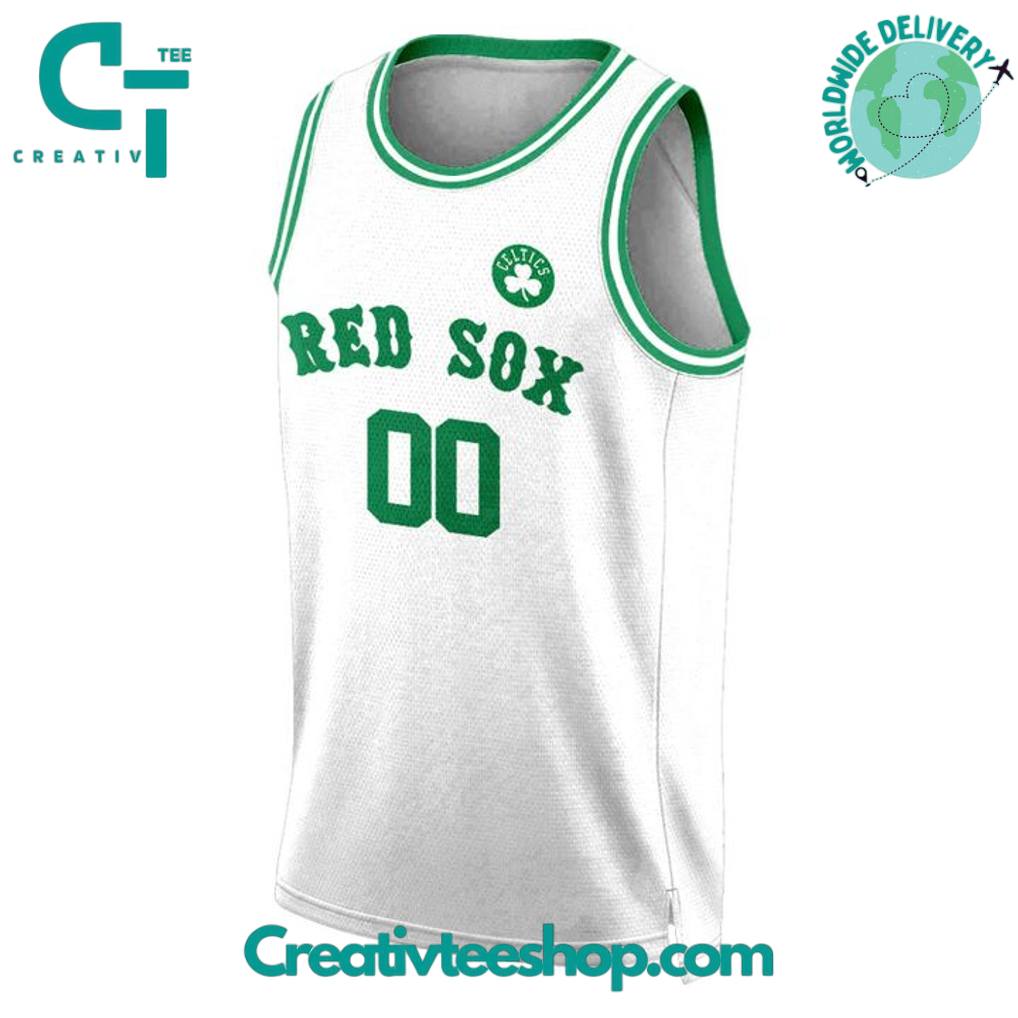 Red Sox Celtics Day Custom Basketball Jersey