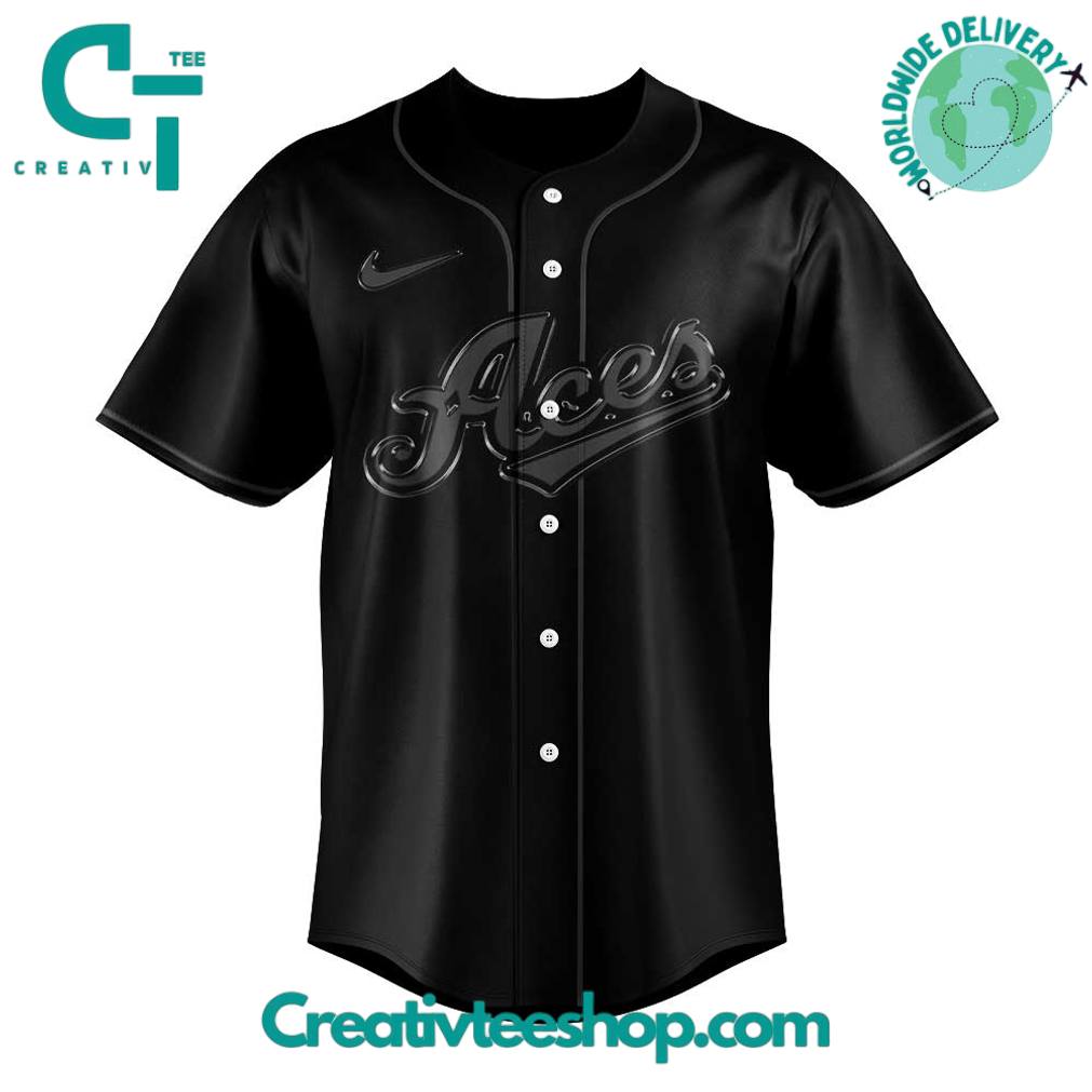 Reno Aces “Back to Black” Special Baseball Jersey