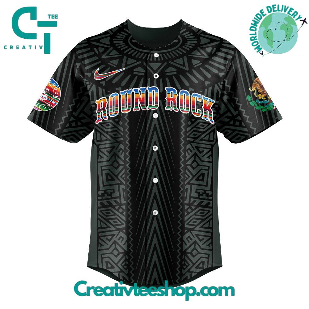 Round Rock Express Mexican Heritage Night Special Baseball Jersey