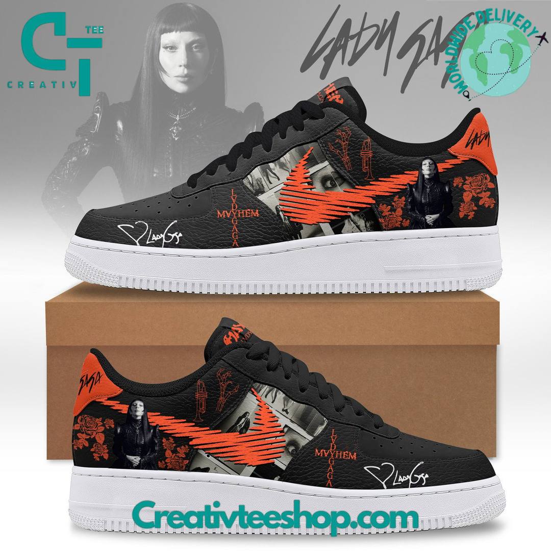 Lady Gaga Mayhem Tour Special Edition Air Force 1 Sneaker