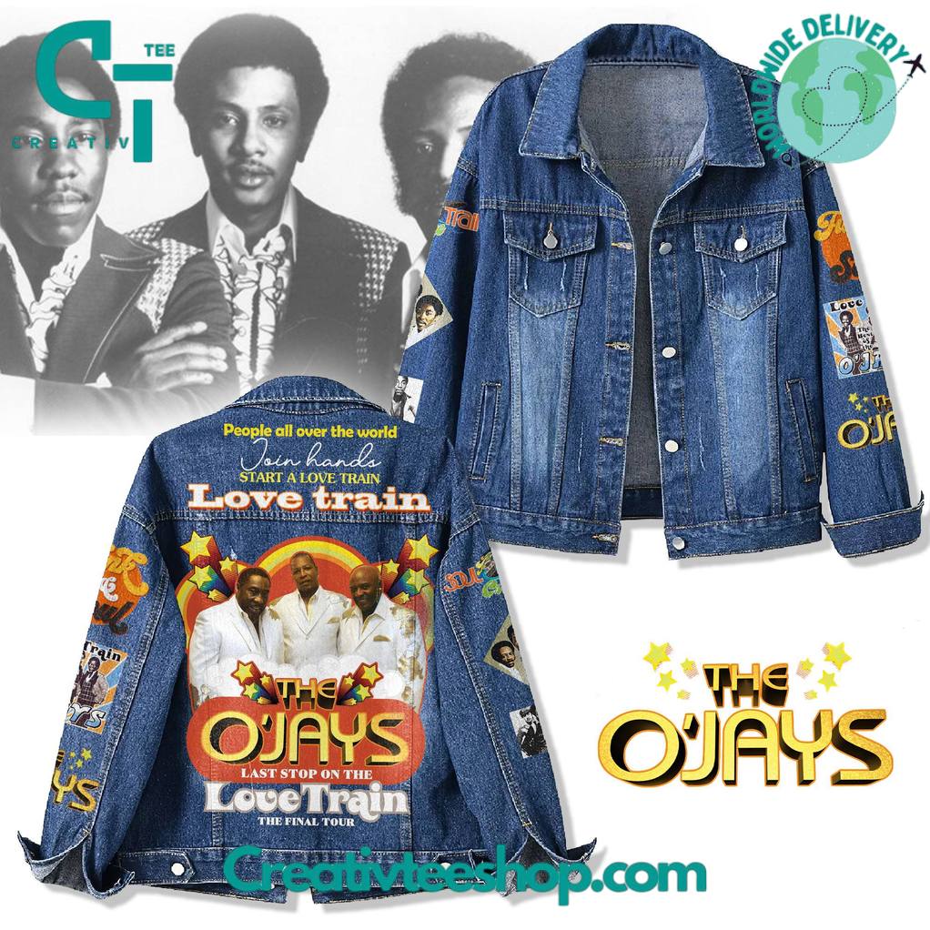 The O’Jays “Last Stop on the Love Train” Final Tour Special Denim Jacket