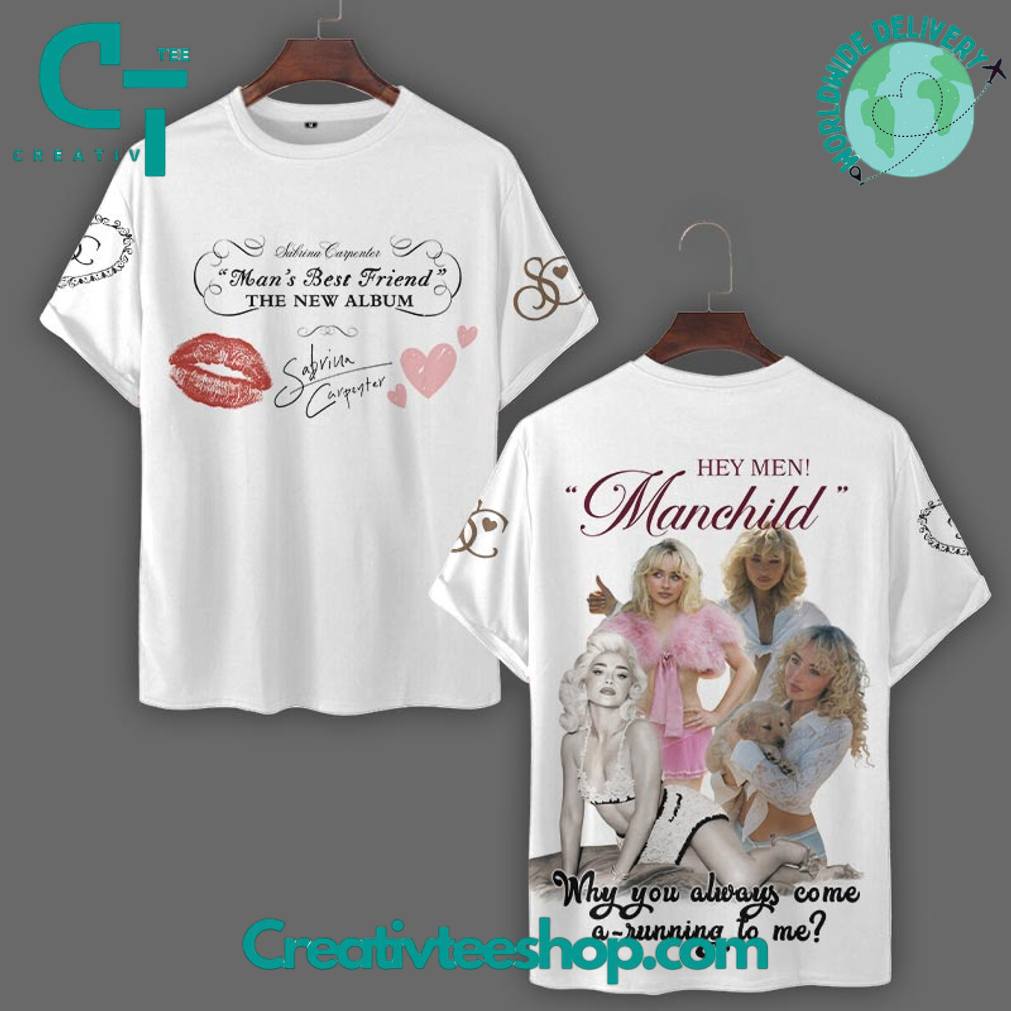 Sabrina Carpenter “Manchild” New MV Special Tee