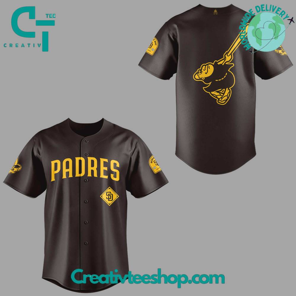 San Diego Padres x Scout Day 2025 Special Baseball Jersey