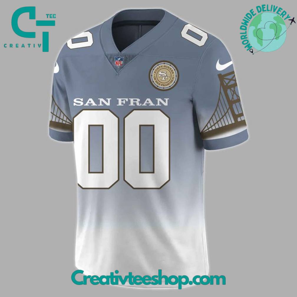 San Francisco 49ers 2025 Personalized Football Jersey