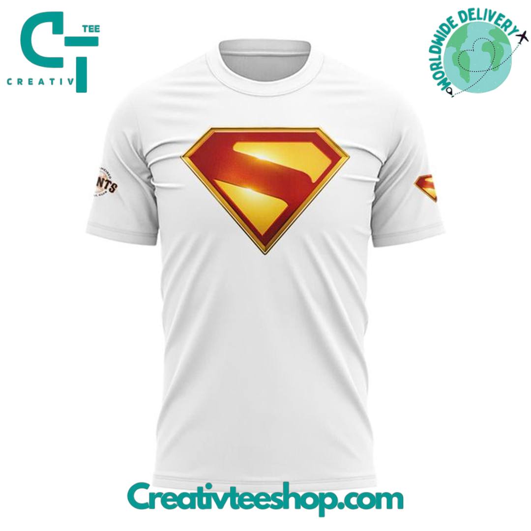 San Francisco Giants Superman Night Limited Hero Edition White Tee