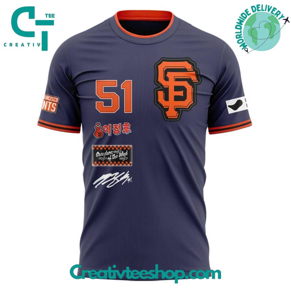San Francisco Giants x Junghoo Lee 51 Special Tee