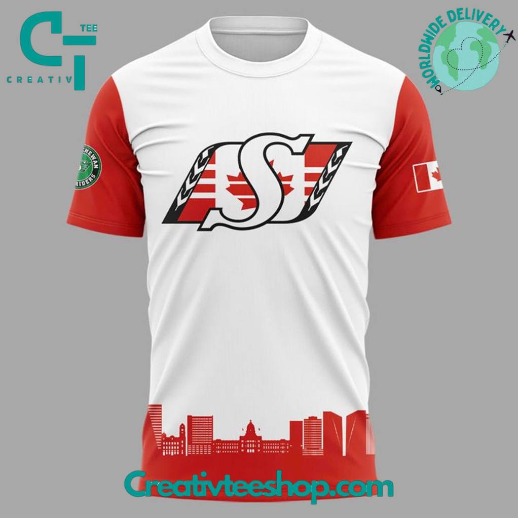 Saskatchewan Roughriders 2025 Canada Day Special Tee