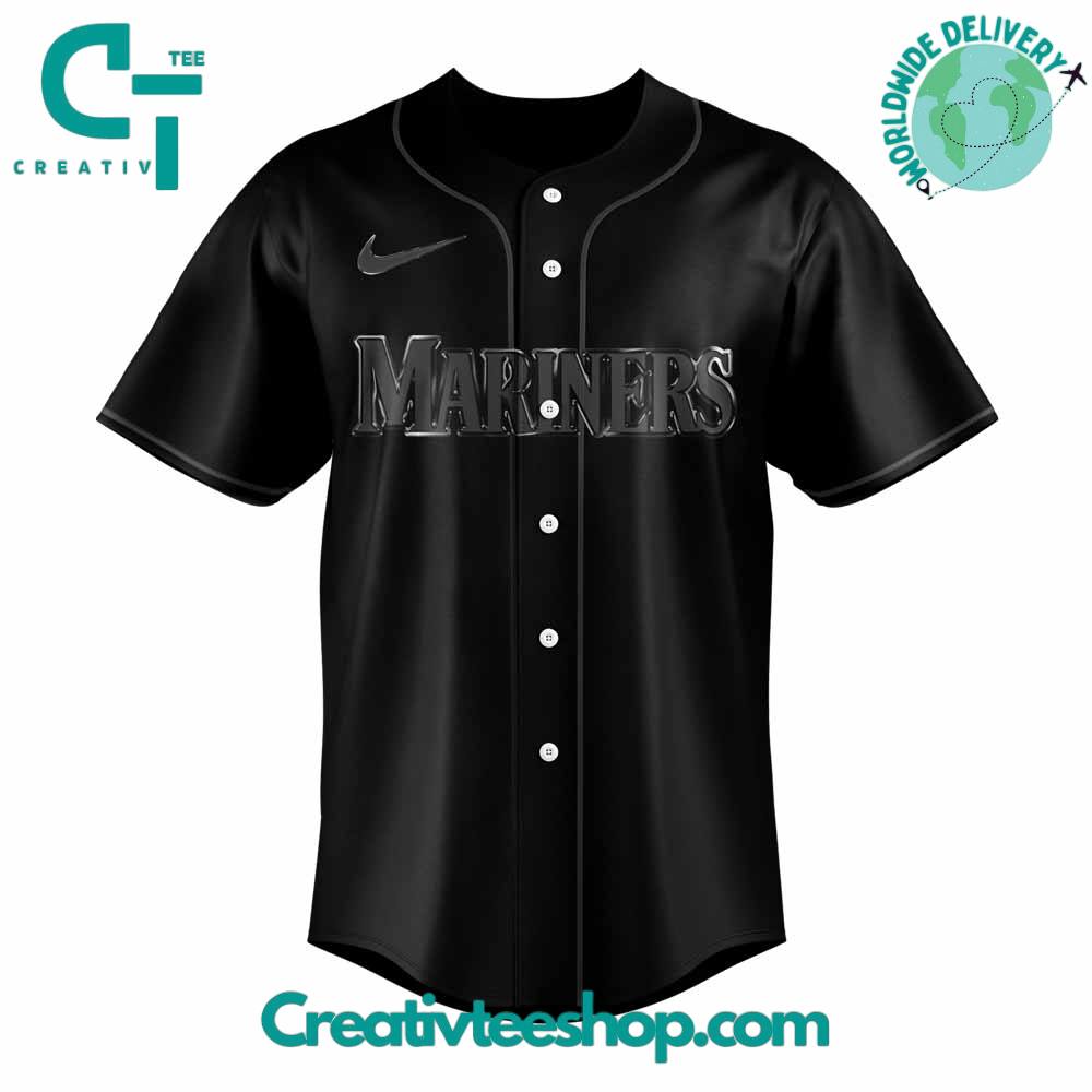 Seattle Mariners “Back In Black” Special Baseball Jersey