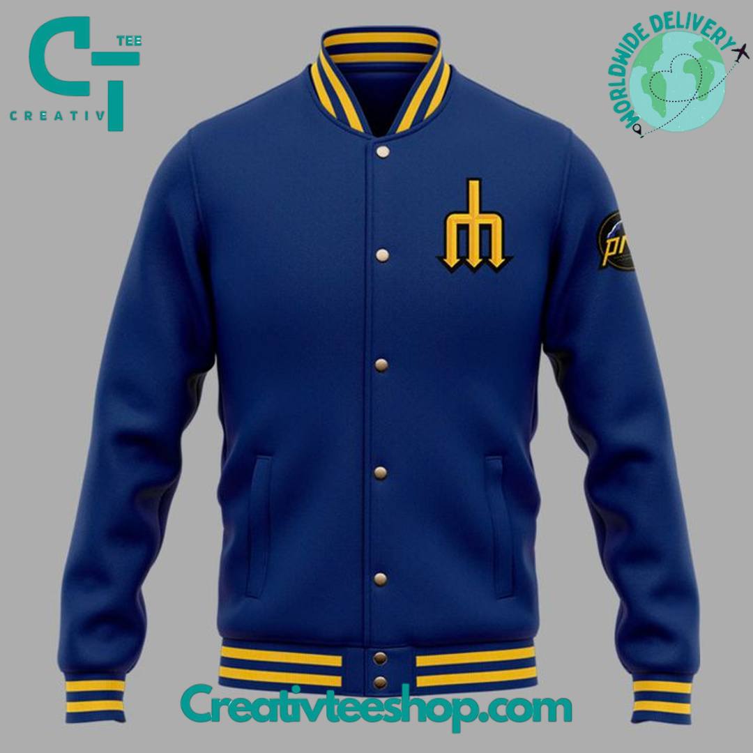 Seattle Mariners Pearl Jam Ten Club Night Special Baseball Jacket