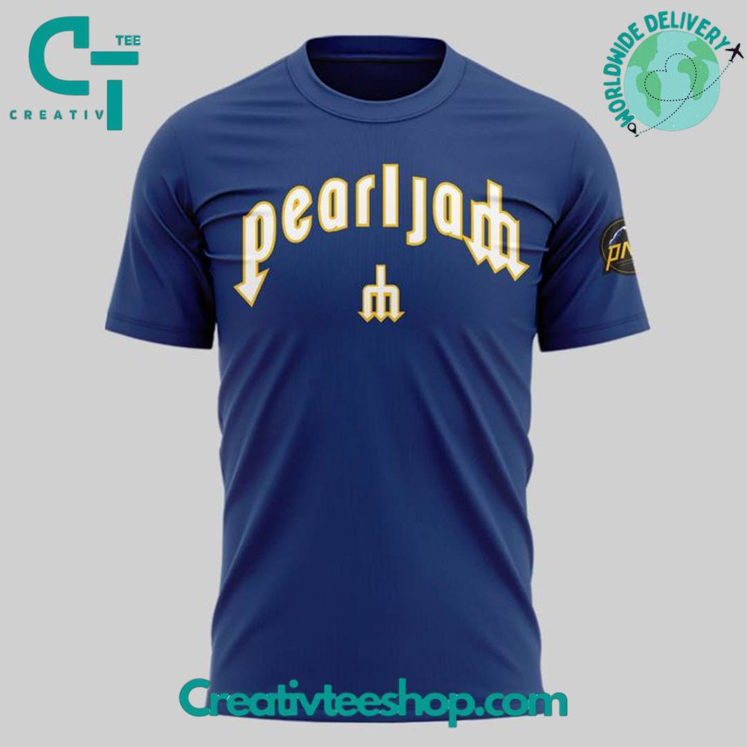 Seattle Mariners Pearl Jam Ten Club Night Special Tee