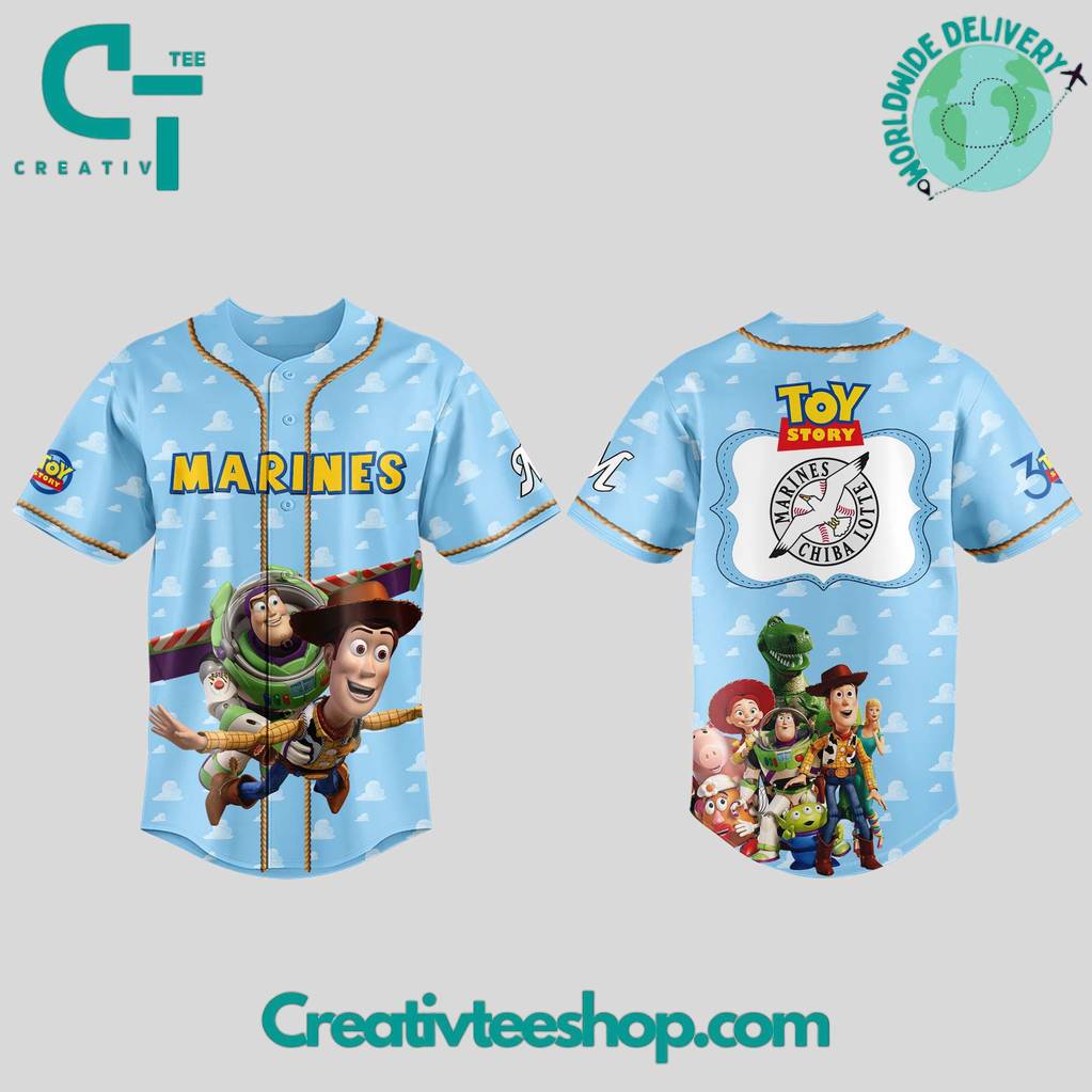 Seattle Mariners x Toy Story 30 Years Anniversary Special Baseball Jersey