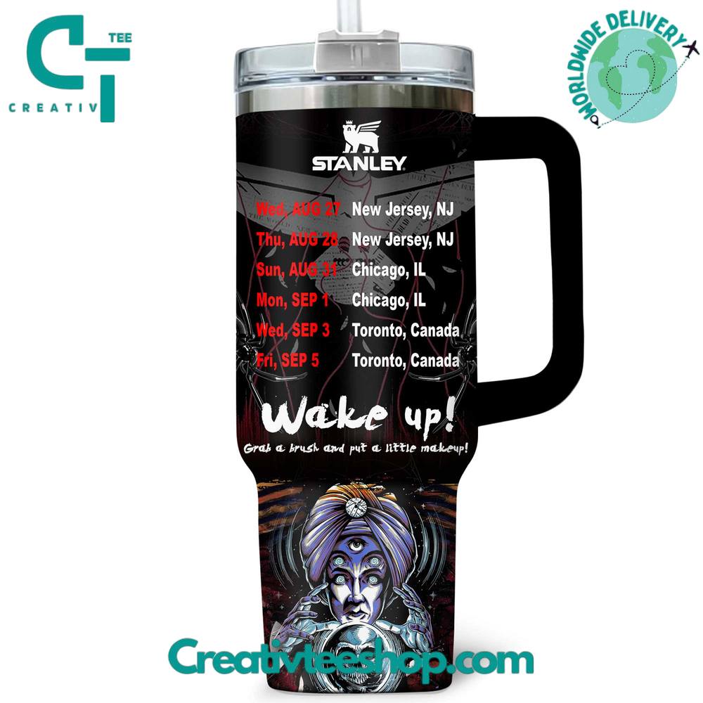 System of a Down “Wake Up 2025 Tour” Special Tumbler 40oz with Handle