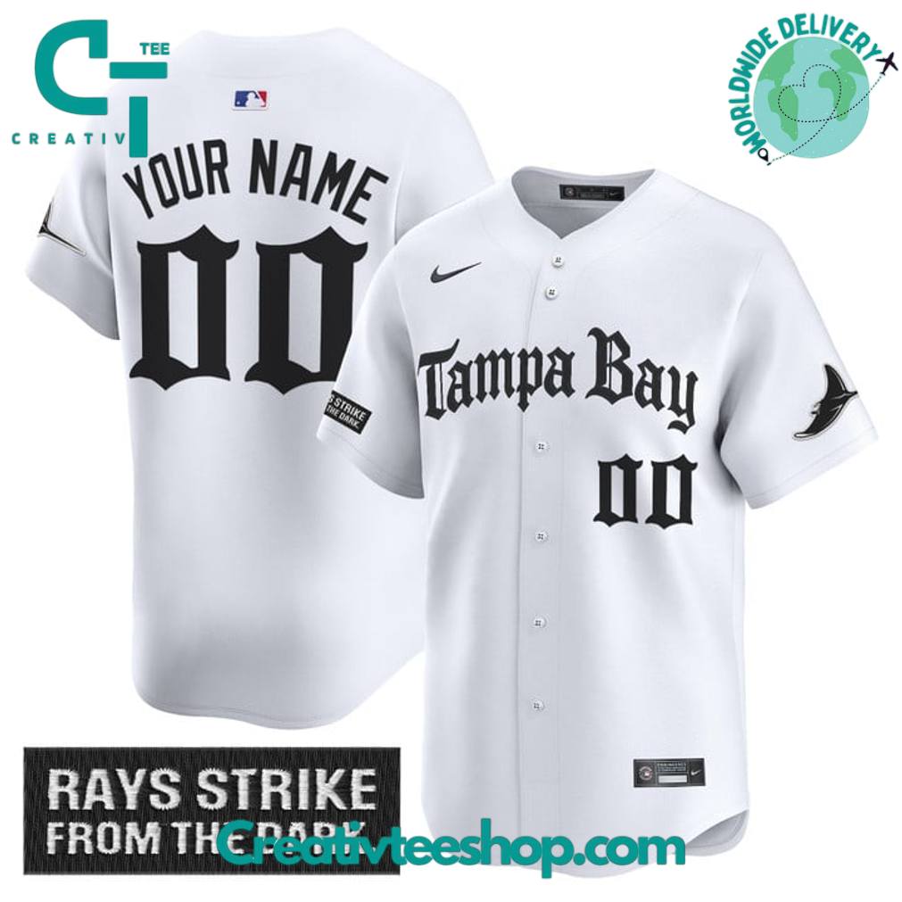 Tampa Bay Rays ‘Gothic Deepwater Edition’ Custom Baseball Jersey