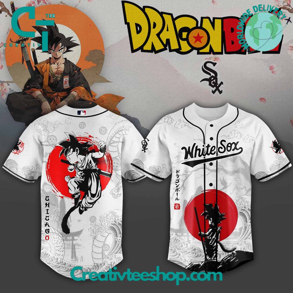 Chicago White Sox x Dragon Ball 2025 Japan Edition Baseball Jersey