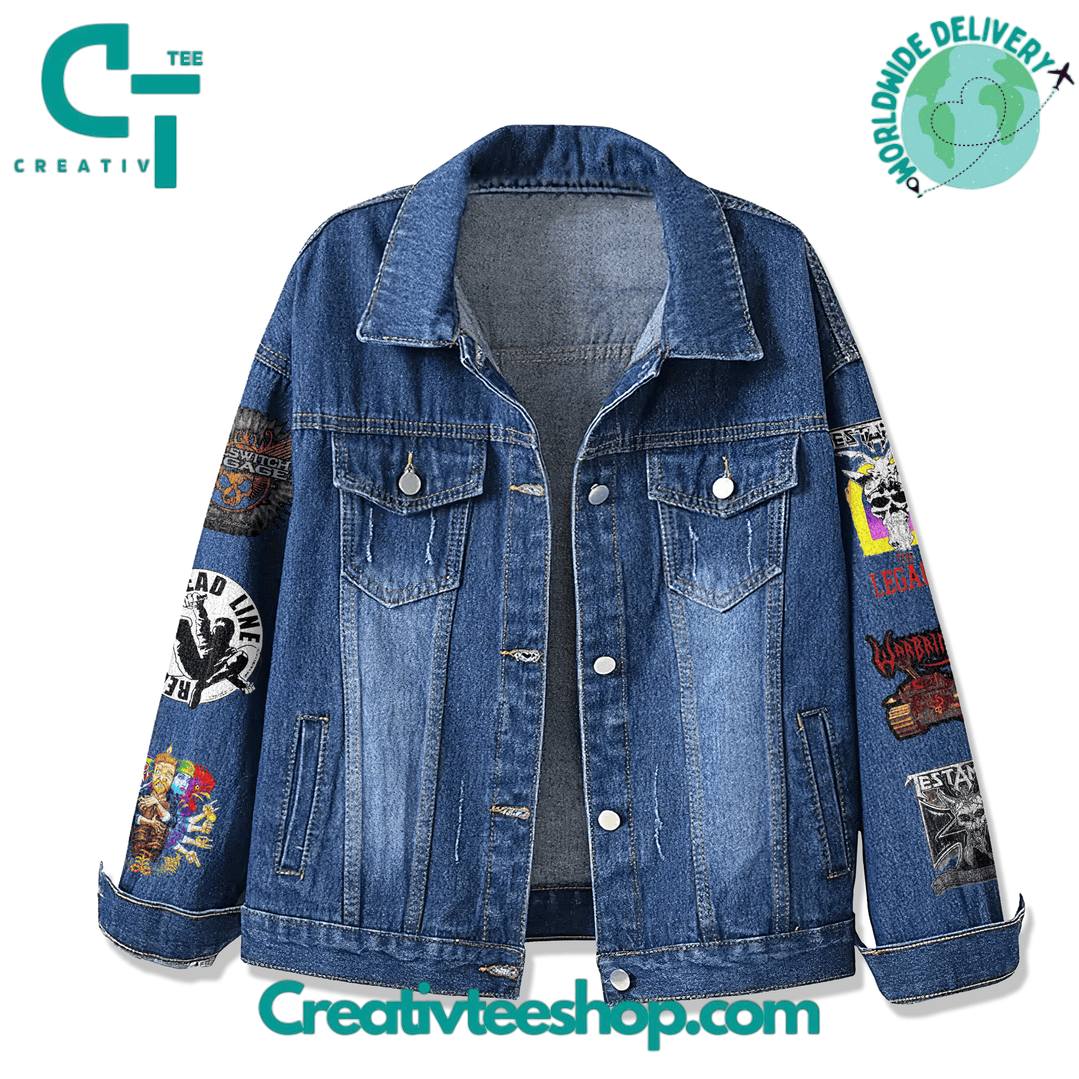 Testament Obituary Tour 2025 Limited Edition Denim Jacket