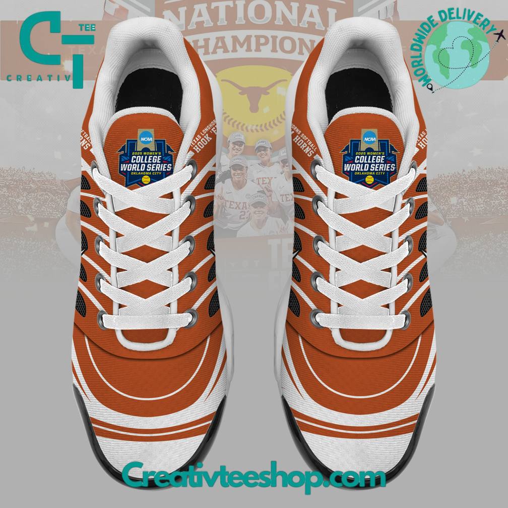 Texas Longhorns Softball National Champions 2025 “Hook ’em Horn” Air Max Shoes