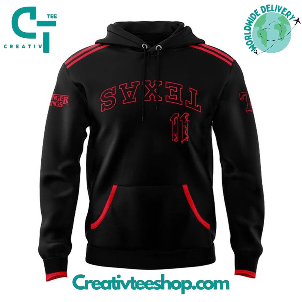 Texas Rangers x Stranger Things Night Special Hoodie