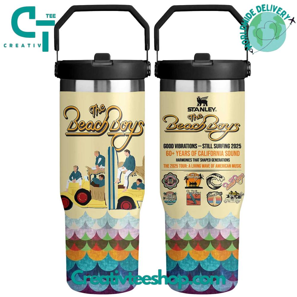 The Beach Boys 30 OZ IceFlow Flip Straw Tumbler