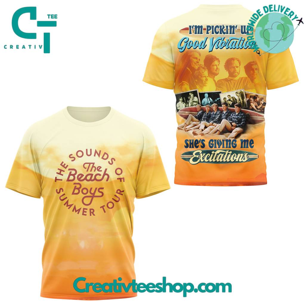The Beach Boys “The Sound of Summer Tour” 2025 Special Tee