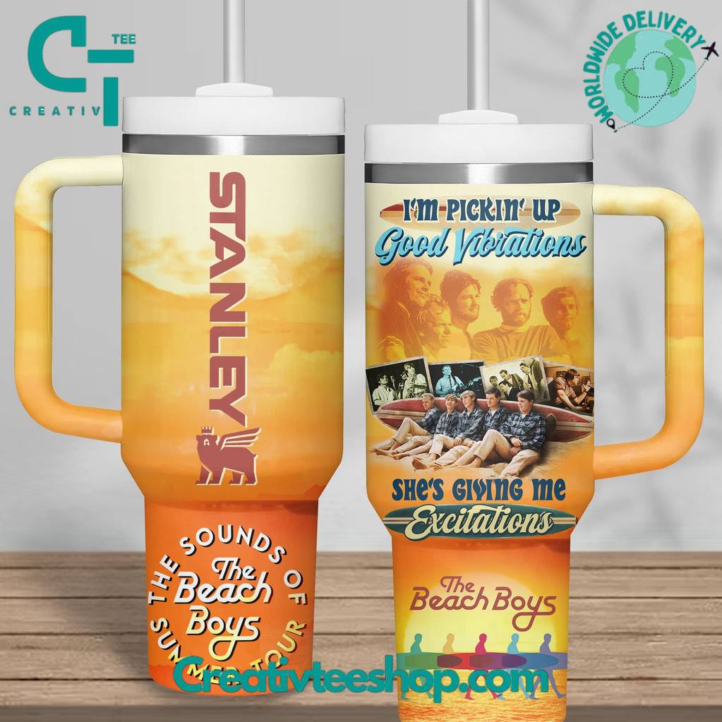 The Beach Boys “The Sound of Summer Tour” 2025 Tumbler 40oz with Handle