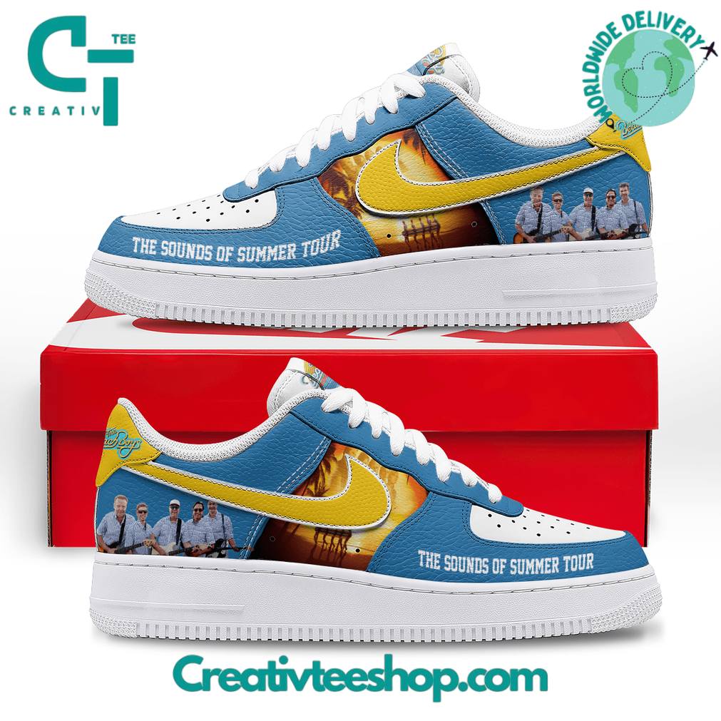 The Beach Boys “The Sound of Summer Tour” Special Air Force 1 Shoes
