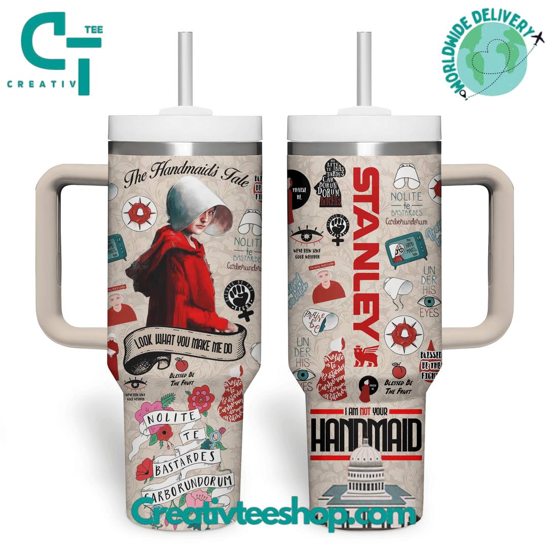 The Handmaids Tale Special Tumbler 40oz with Handle
