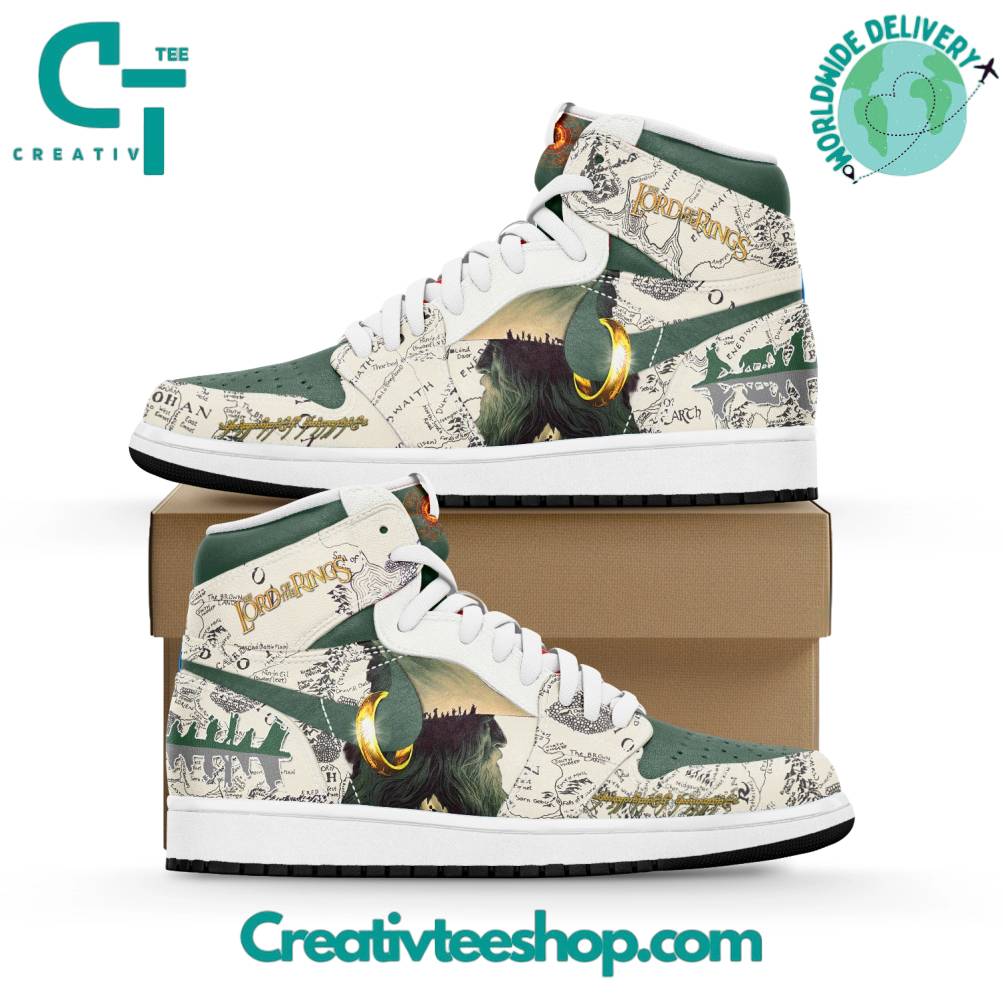 The Lord of the Rings Limited Edition Air Jordan 1 Shoes