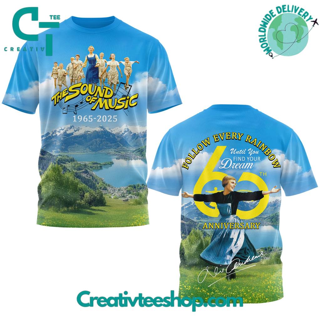 The Sound of Music 60th Anniversary 3D Shirt