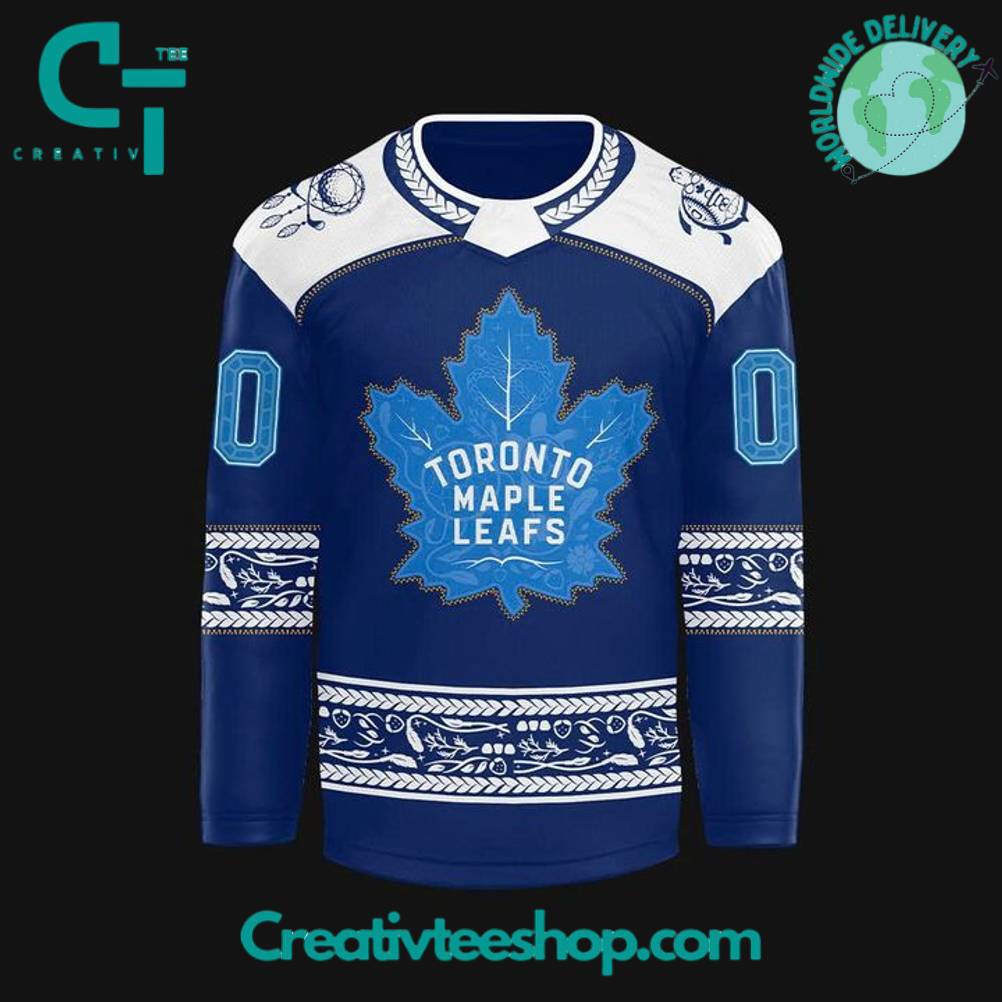 Toronto Maple Leafs Indigenous History Month 2025 Personalized Hockey Jersey