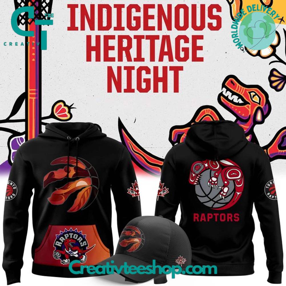 Toronto Raptors x 2025 Indigenous Night Special Hoodie