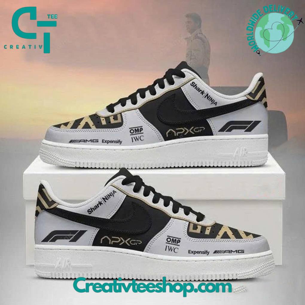 Mercedes F1 Team x F1 The Movie 2025 APXGP “Brad Pitt” Special Air Force 1 Shoes