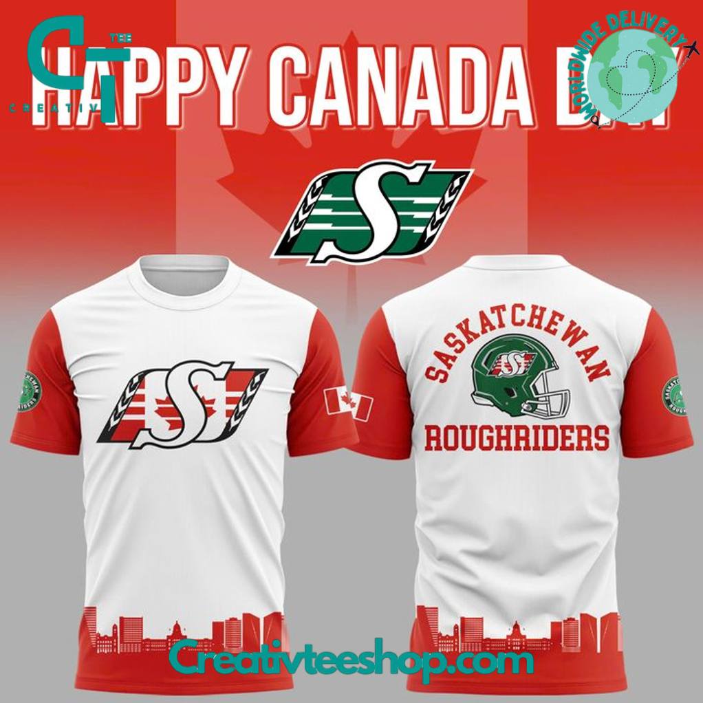 Saskatchewan Roughriders 2025 Canada Day Special Tee