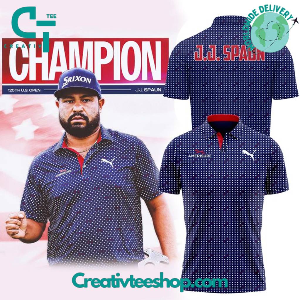 US Open 2025 x J.J. Spaun Special Polo Shirt