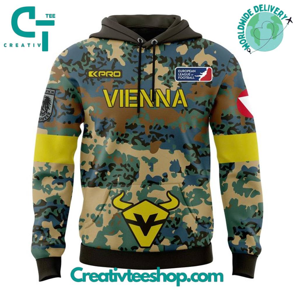 Vienna Vikings Salute to Service 2025 Special Hoodie