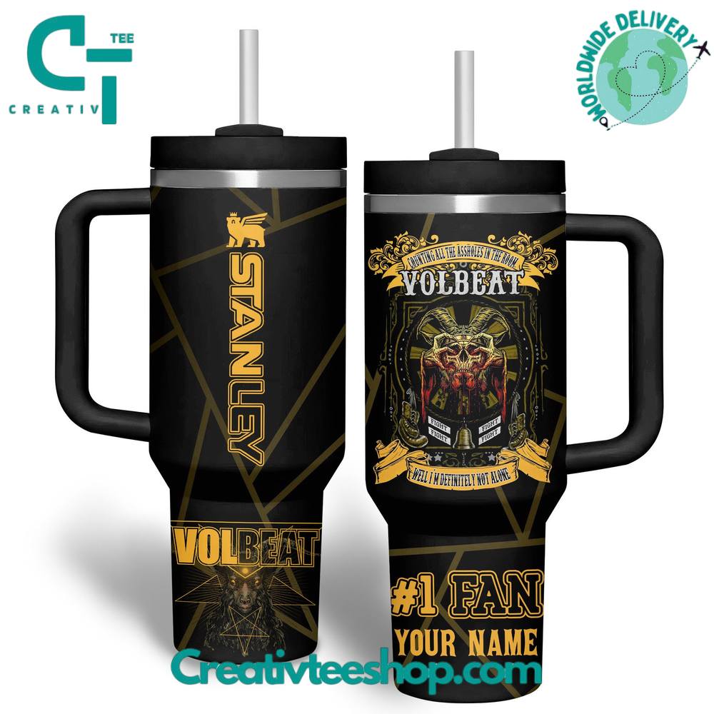 Volbeat Personalized Tumbler 40oz with Handle