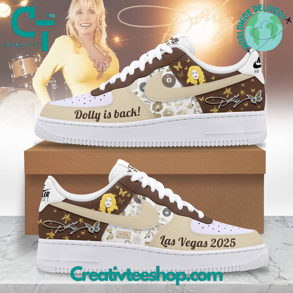 Dolly Parton Las Vegas 2025 “Dolly is Back” Special Air Force 1 Sneaker